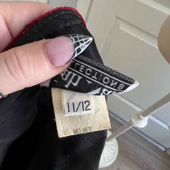 Vintage velvet jacket - Picture 5 of 5